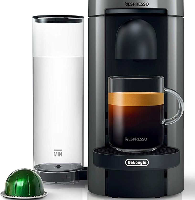 nespresso vertuo plus de'longhi