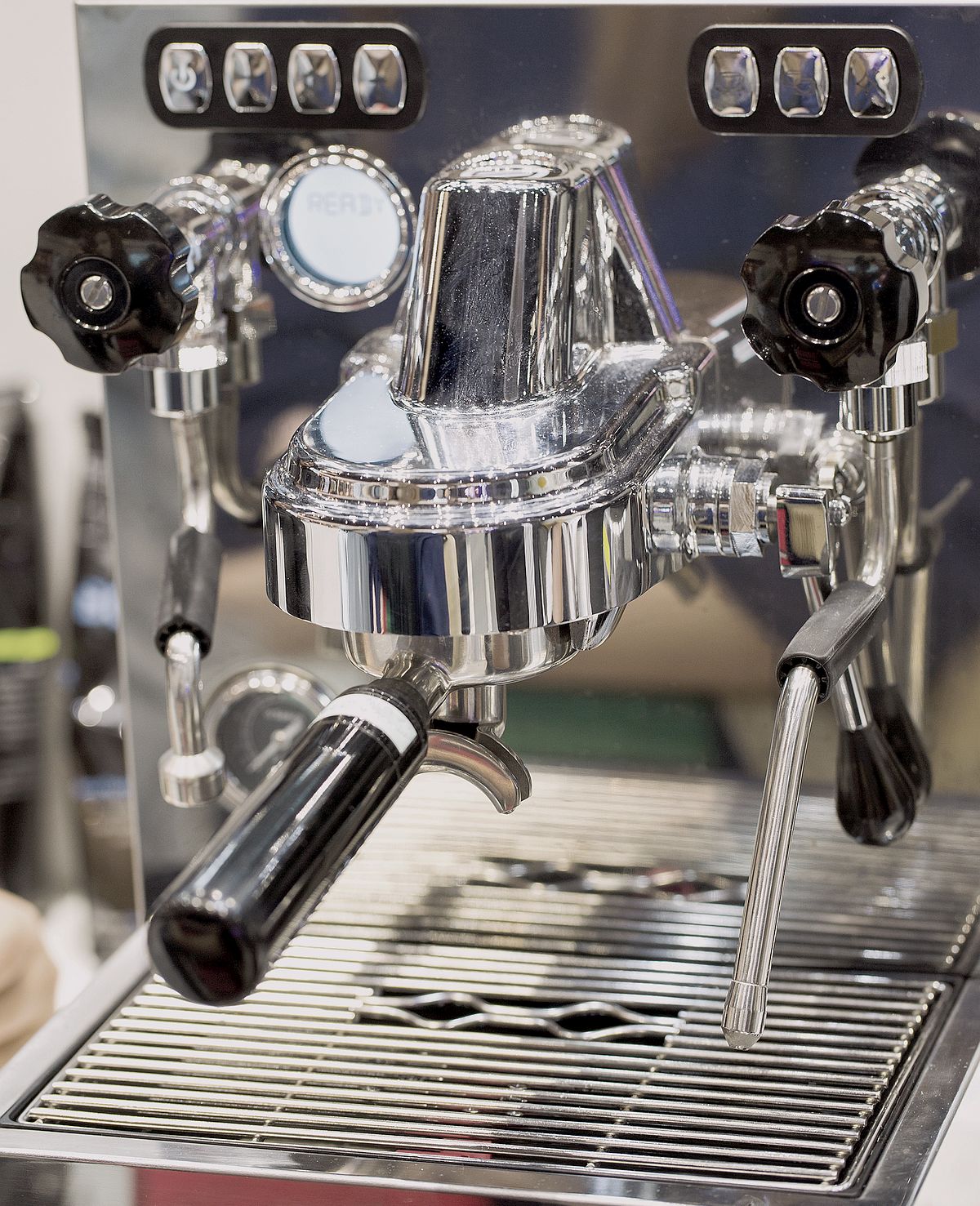 coffee machine ready to use